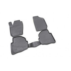 Коврики в салон VW Polo 02/2002-2009, 4 шт. (полиуретан)