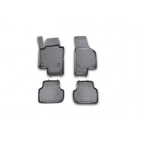 Коврики в салон VW Jetta, 2011 4 шт. (полиуретан)