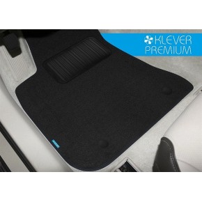 Коврики салона текстильные Klever HYUNDAI Solaris 2011-2016, хб., сед., 4 шт. (текстиль) Premium черные