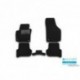 Коврики салона текстильные Klever SKODA Yeti 2009, кросс., 5 шт. (текстиль) Premium черные