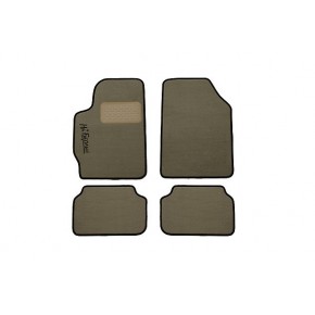 Коврики салона текстильные универсальные Klever (На Берлин) 4 шт. (текстиль) бежевые