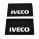 Брызговики для грузовых автомобилей IVECO (600мм х 360мм) с логотипом, комплект из 2 шт.