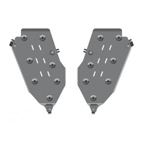 Защита топл. бака для JEEP Grand Cherokee, 2014-, WK2, 2 части, AL 5 мм