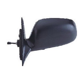 Зеркало левое механическое с тросиком черное (плоское) Mitsubishi Lancer 5 универсал