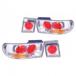 Тюнинг - комплект задних фонарей внешний + внутренний (lexus тип) Mitsubishi Lancer 5 универсал