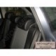 Чехлы SKODA Octavia A5 2004-2013. Боковины: Черные. Середина: Серая с перфорацией. Спинка: Чёрная экокожа