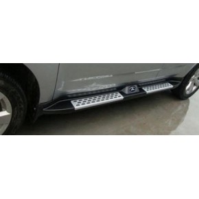 Порог - подножка л+п (комплект) Mitsubishi OutLander XL - 2 поколение