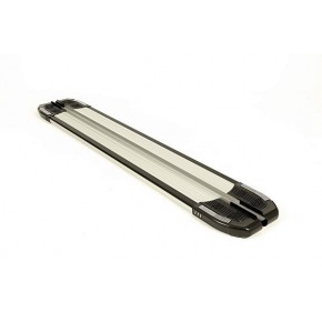 Пороги алюминиевые (Rainbow) Suzuki Grand Vitara 2006 3 DOOR /5 DOOR