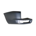 Боковина заднего бампера левая с отверстием под фонари грунтованная Mitsubishi Pajero - 3 поколение