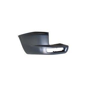 Боковина заднего бампера левая с отверстием под фонари грунтованная Mitsubishi Pajero - 3 поколение