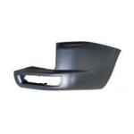 Боковина заднего бампера правая с отверстием под фонари грунтованная Mitsubishi Pajero - 3 поколение