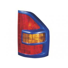 Задний фонарь внешний правый молдинг черный Mitsubishi Pajero - 3 поколение