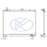 Радиатор охлаждения (бензин) (механика) (500x695mm) Mitsubishi Pajero - 3 поколение