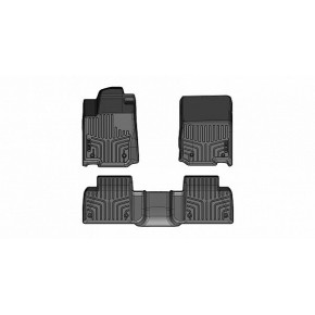 Коврики резиновые в салон 3D LUX для Mercedes-Benz GLS (2015-)