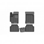 Коврики резиновые в салон 3D PREMIUM для Chevrolet Aveo SD/HB (2006-2012)