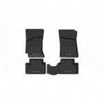 Коврики резиновые в салон 3D PREMIUM для Chevrolet Lanos (2005-2009)