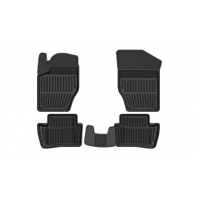 Коврики резиновые в салон 3D PREMIUM для Citroen C4 SD/HB (2004-)