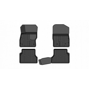 Коврики резиновые в салон 3D PREMIUM для Ford Focus II SD/HB/UN (2004-2011)