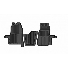 Коврики резиновые в салон 3D PREMIUM для Ford Transit (2006-2015)