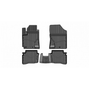 Коврики резиновые в салон 3D PREMIUM для Hyundai i20 (2008-2012)