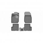 Коврики резиновые в салон 3D PREMIUM для Nissan Terrano 2WD/4WD (2014-2016)