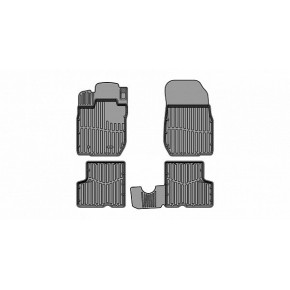 Коврики резиновые в салон 3D PREMIUM для Nissan Terrano 2WD/4WD (2014-2016)