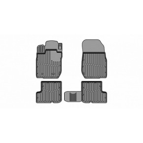 Коврики резиновые в салон 3D PREMIUM для Renault Duster 2WD/4WD (2011-2015)