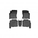 Коврики резиновые в салон 3D PREMIUM для Toyota Fortuner (2015-)