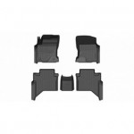 Коврики резиновые в салон 3D PREMIUM для Toyota Hilux (2011-)