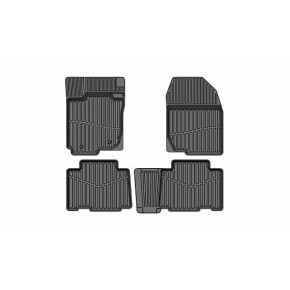 Коврики резиновые в салон 3D PREMIUM для Toyota Rav4 L (2006-2013)