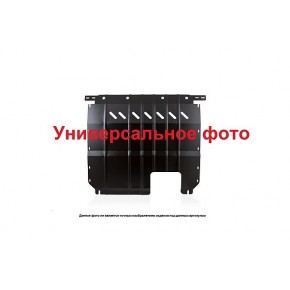 Защита картера двигателя и кпп CНEVROLET Aveo (08-10) 1,2/1,4 бен. АТ/МТ(сталь 2 мм)
