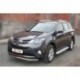 Пороги с площадкой для Toyota RAV-4 2013-2015 D 60,3