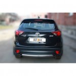Защита задняя для Mazda CX-5 2011-2015, 2015-2017 D 60,3