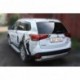 Защита задняя для Mitsubishi Outlander 2015- двойная D 60,3/42,4