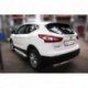 Защита задняя для Nissan Qashqai 2014- (ОВАЛ) D 75х42