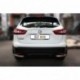 Защита задняя для Nissan Qashqai 2014- уголки D 60,3