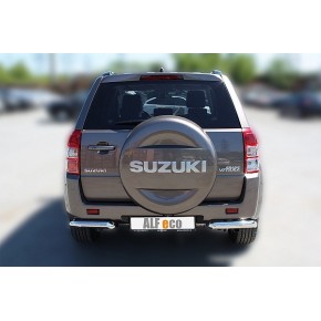 Защита задняя для Suzuki Grand Vitara 2012-2015 уголки D 60,3