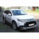 Защита передняя для Mitsubishi Outlander 2015- двойная D 60,3/42,4