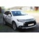 Защита передняя для Mitsubishi Outlander 2015- (ОВАЛ) D 75х42