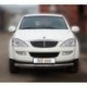Защита передняя для SsangYong Kyron 2007-2015 (ОВАЛ) D 75x42