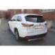 Пороги труба для Toyota Highlander 2014-2016 D 60,3