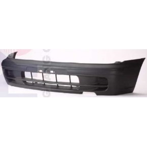 Передний бампер черный Nissan Almera N15