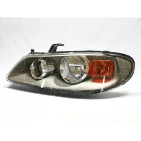 Левая фара под корректор внутри серая Nissan Almera N16E
