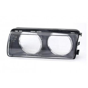 Стекло левой фары с креплениемиями BMW E36