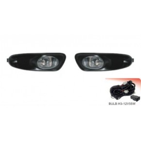 Комплект противотуманных фар (с проводкой и кнопкой,решетками бампера) Nissan Maxima QX CA33