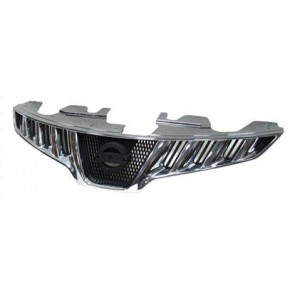 Решетка радиатора хром - черная Nissan Murano - 2 поколение