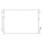 Конденсатор (радиатор) кондиционера Nissan Murano - 2 поколение