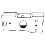 Кронштейн усилителя переднего бампера л п BMW E36