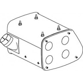 Глушитель MAN F2000