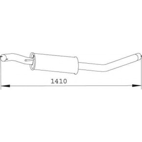 Глушитель VW Transporter